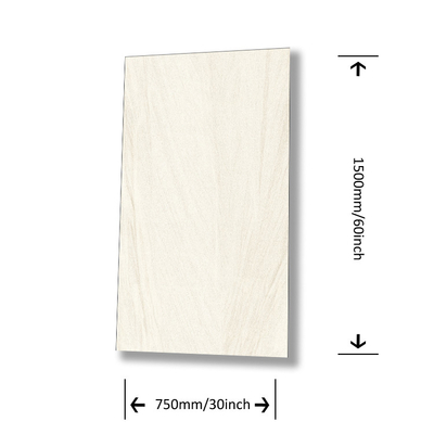 3d Verhoogd Paving Wall Tile voor Keuken Standaard Grootte Witte Indoor Lobby Hall Tile