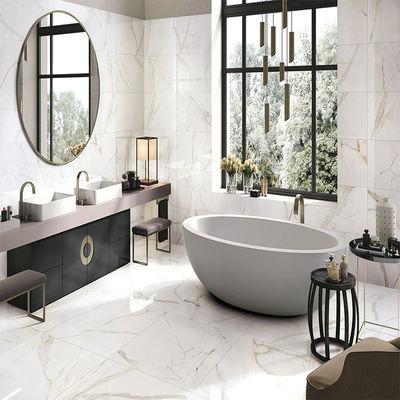 Vloertegels Villa Porselein Wit Galaxy Quartz Tile Beige Badkamer Marmer Granit