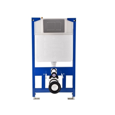 Verborgen cistern met twee spoelen sanitair spul wandhangend toilet voor vloermontage