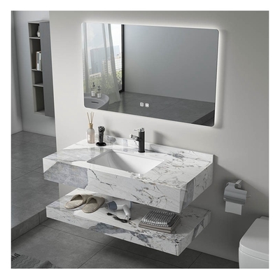 Gloss verf afwerking badkamer wasbak basis Wandkas met spiegel inbegrepen bij van Lowes