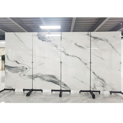 Moderne en klassieke stijl 1200x2400 Wit Carrara marmeren porseleinen tegels voor huizen