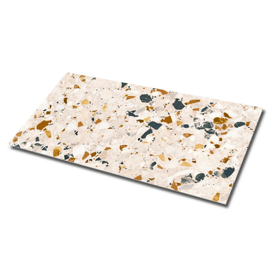 60x120 Water Absorptie 0,5% Marmer Look Glas Porselein Rood Terrazzo vloertegel