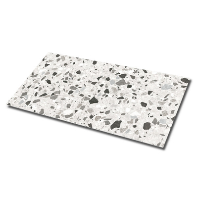 Kunstmatig grijs terrazzo porseleinen vloertegel 600x1200 voor verfijnde ruimtes