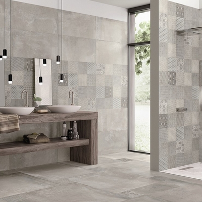 300 x 600 mm niet-slip badkamer douche tegel ontwerp met vloer specificatie 600 * 600
