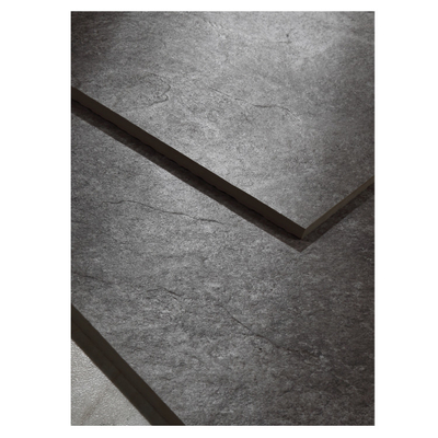 600x1200 Porseleinen cementkleurige glastegels in mat afwerking voor buitengebruik