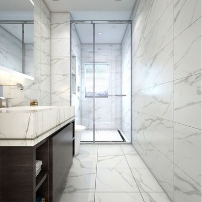300x600 Foshan geglazuurde keramische badkamer wandtegels Marmer Vintage Inkjet Design 30x60