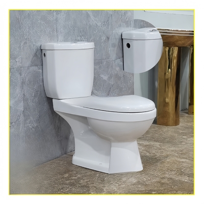 Dual-Flush Traditioneel ontwerp Comfortabel Wasgoed Waterkast Toiletstoel voor badkamer
