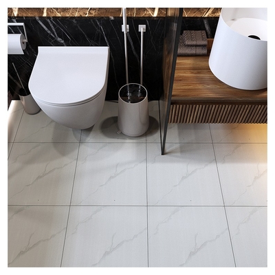 Zuurbestendige moderne 300x300mm Calacatta Marmeren badkamer Rustieke keramische vloertegels