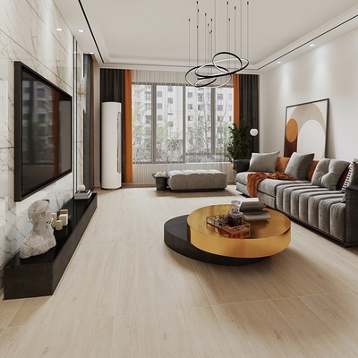 Moderne houten porseleinen vloertegel 600x1200 met klassieke stijl en matte afwerking