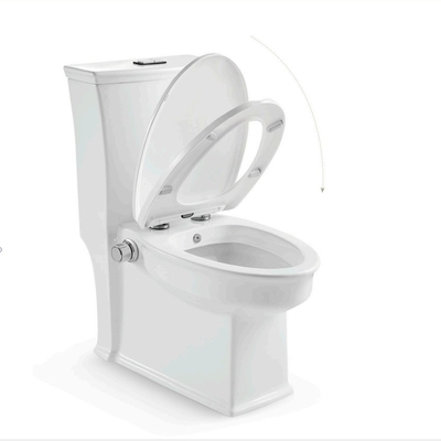 Intelligente automatische goudkleurige keramische wc een stuk structuur badkamerbenodigdheden