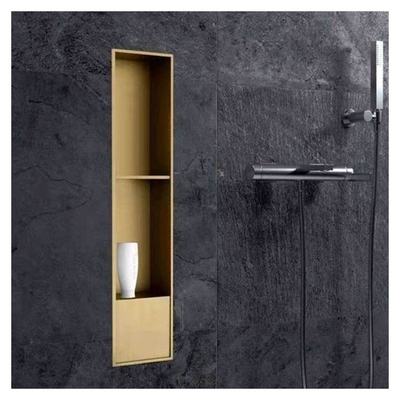 Roestvrij staal geborstelde douche nis Perfect voor moderne douches Badkamers en keukens