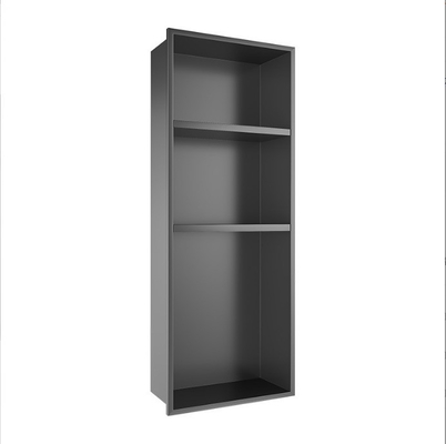 Solid Surface Tray Rack en Box Roestvrijstalen Doucheniches voor moderne designstijl